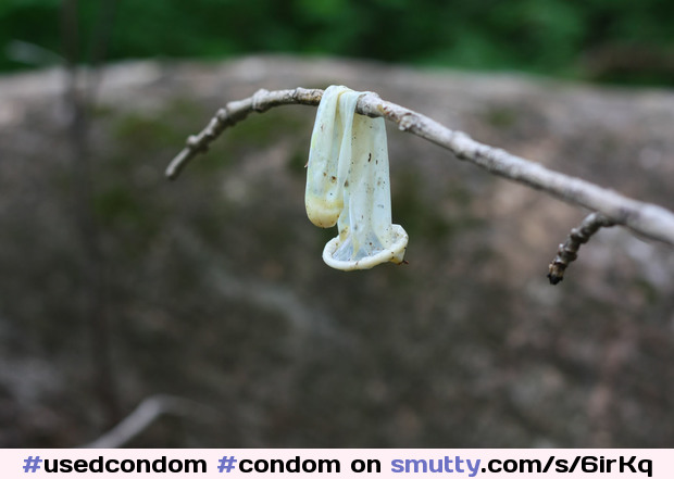 #usedcondom#condom#iWantToTasteIt