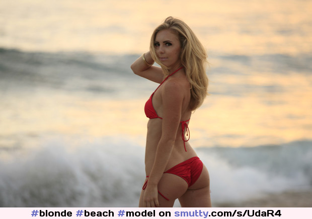 #blonde #beach #model #skinny #petite #nonnude #bikini #slim #hot #sexy #tummy #ass #butt #booty #bum