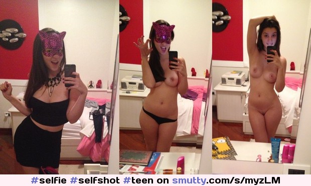#selfie #selfshot #teen #mirror #dressedundressed #beforeandafter #cute