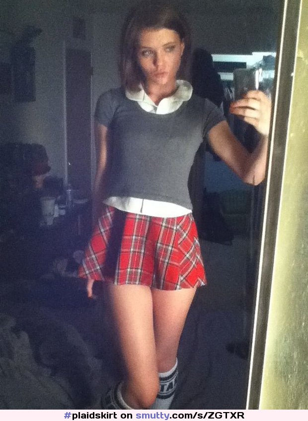 #plaidskirt #schoolgirl #teen #college #slut #selfie #mirror #babe