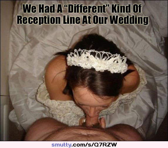 Hotwife, Cuckold And Sexy Captions lacybluexxx.tumbrl.com: #caption #bride #slutwife #wedding #onherknees #blowjob #head #cheating #wife