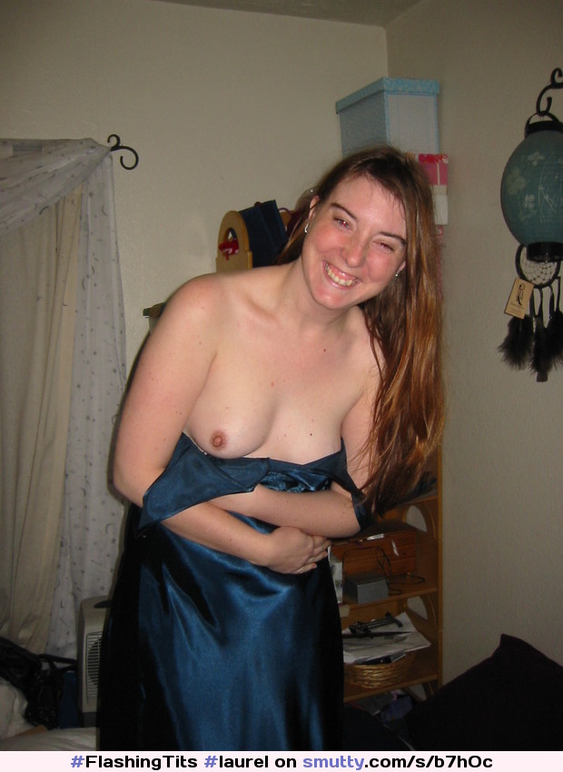 #Laurel #wife #cute #longhair #tits #nipple #topless #Flashing #FlashingTits