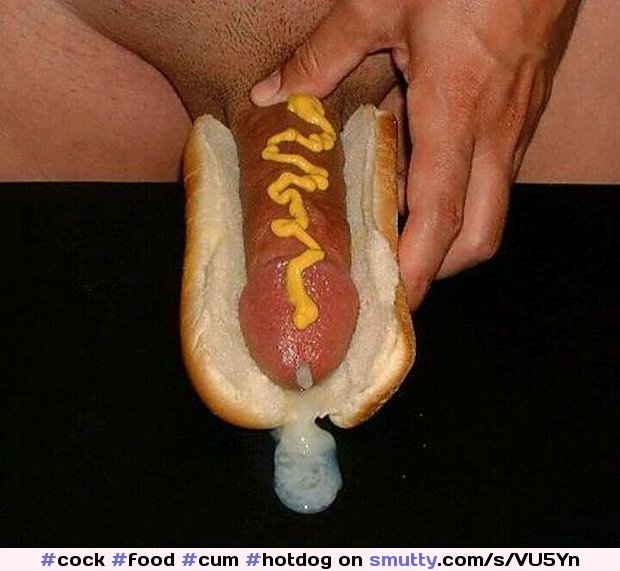 #cock #food #cum #hotdog