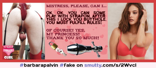 #barbarapalvin #fake #sissy #mistress #chastity #caption #lock #ass #femdom