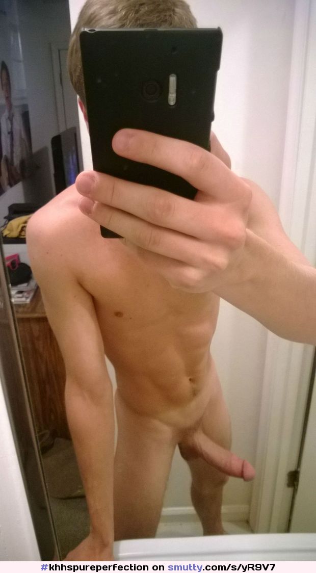 #boy #twink #bigcock #erection #hardon #penis #selfie #shavedcock
