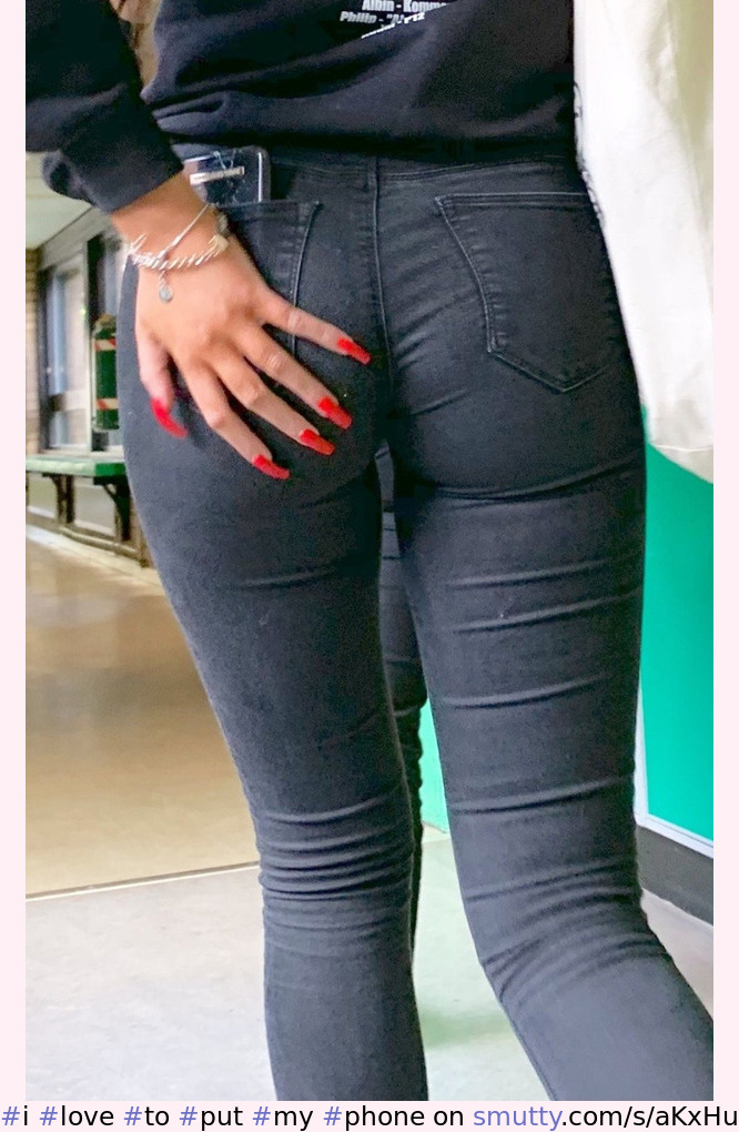 #i #love #to #put #my #phone #vibrating #creeps #creepshots #tight #jeans #ass #girl #touching #nails #of #a #slut #young #teen
