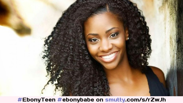 #EbonyTeen #ebonybabe #EbonyBeauty #EbonyTeen #blackchicks #blackchicks #blackgirl #smile #smiling #pretty #prettyface #blackteen #teen