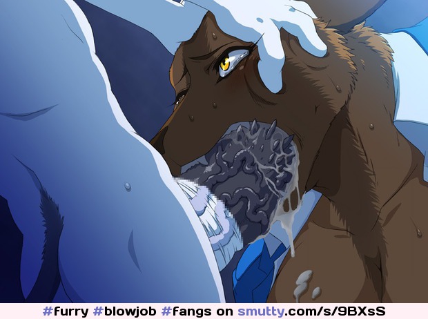 #furry #blowjob #fangs #hentai