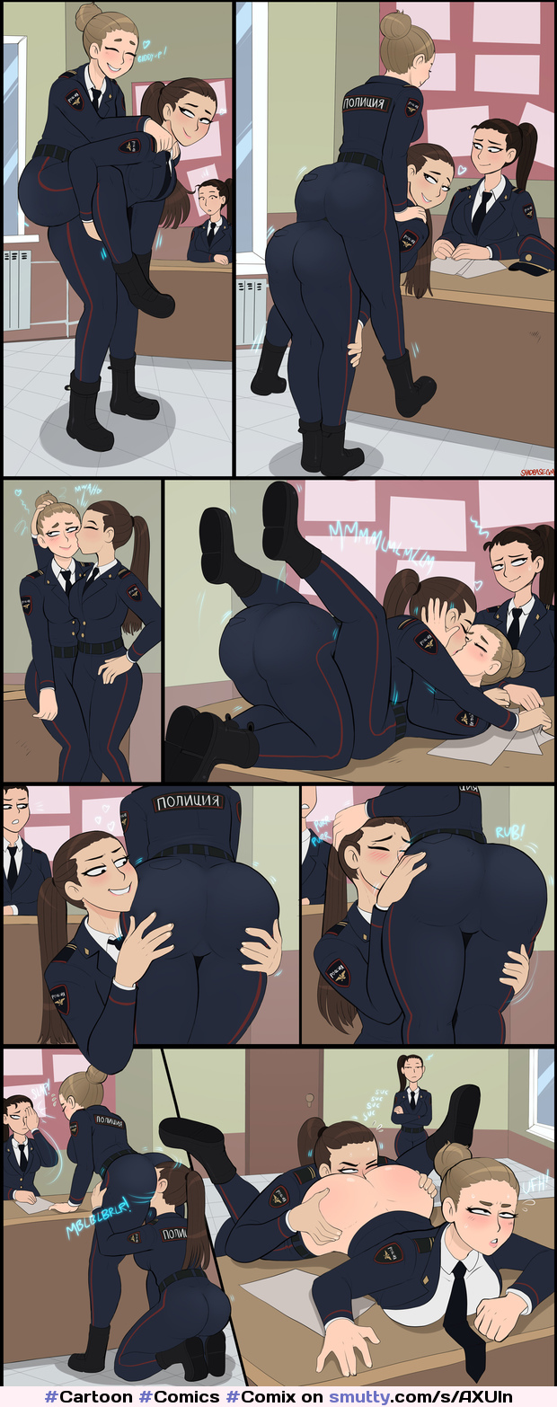 #Cartoon #Comics #Comix #Cartoons #Lesbian #Russian #Ass #Uniform #UniformGirl #Police #LickingPussy #LickingAss #Shadman #AssWorship #Oral