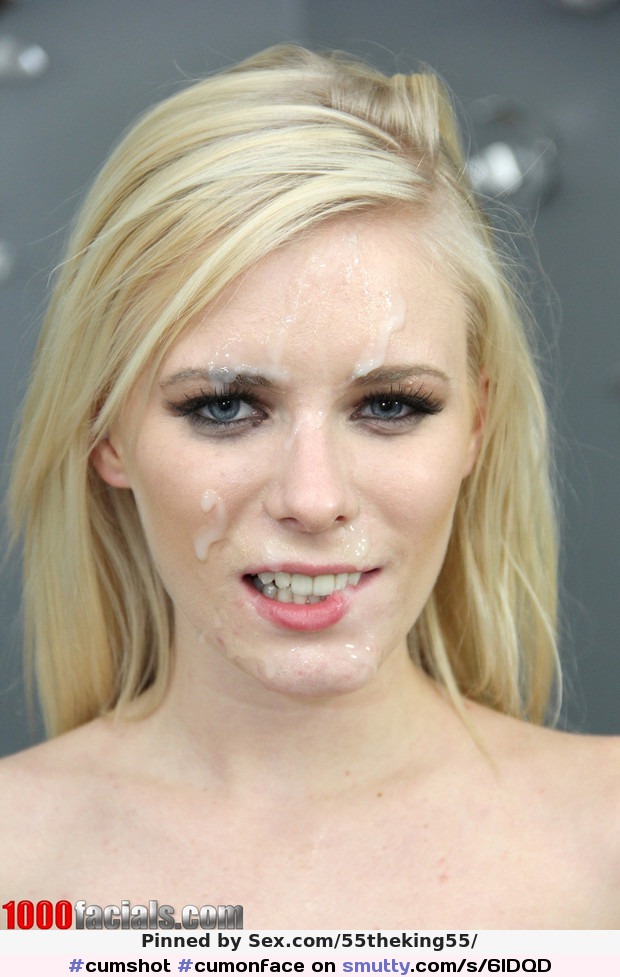 #cumshot #cumonface #facial #blonde #eyecontact #blueeyes #portrait #sexy #amateur