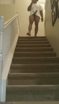 #bigblackcock#hung#hard#male#legs#arms#nice#cock#BabyM#black#dick#perfect#gif#hot#hung#stairs#walking#balls#blackballs#exposed