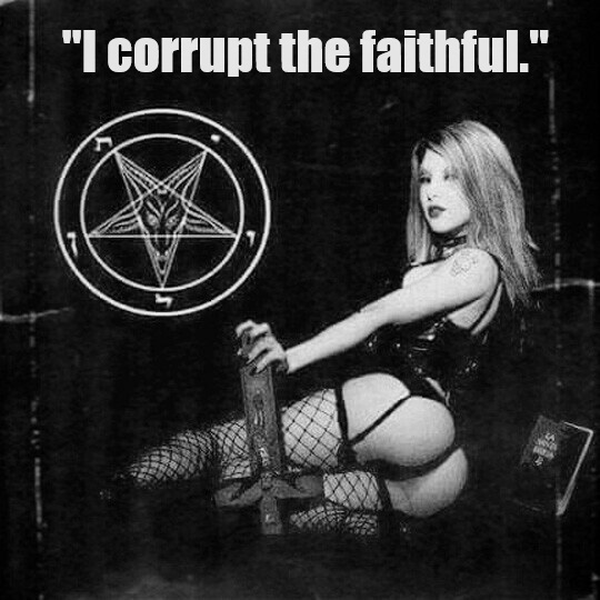 #Blasphemy #ReligiousFetish #PervMoms #Satanic