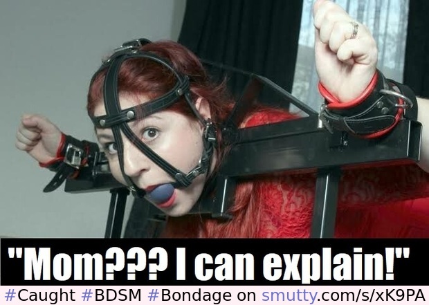 #Caught #BDSM #Bondage #BallGag #Cuffed #Funny #Humor