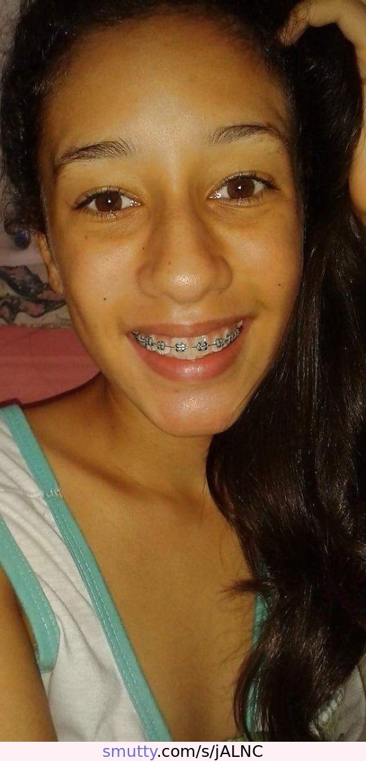 #Braces #teen #Smile #cute #cuteface #cumface #brazilian #facefunking