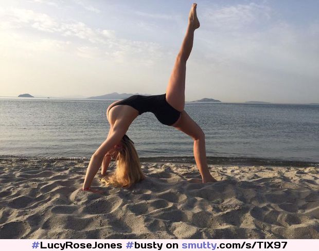 #LucyRoseJones #busty #petite #teen #yoga