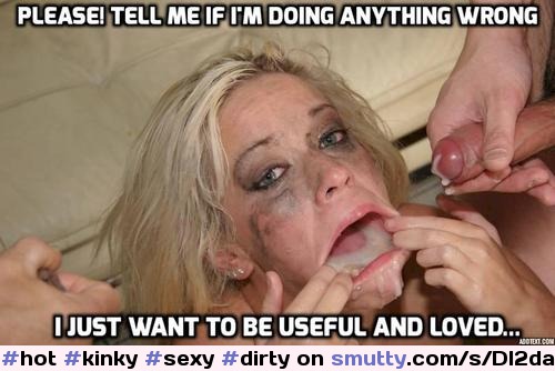 #hot#kinky#sexy#dirty#used#fucktoy#cocksucker#cumdumpster#smearedmascara#eyecontact#submissive#humiliated#dominated#owned#captions#forced