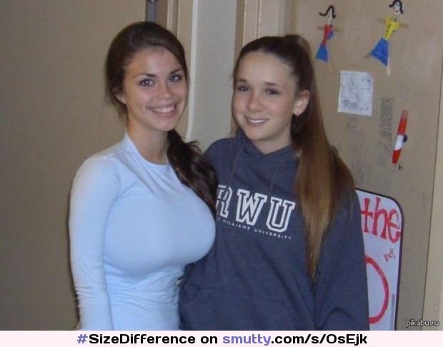 #SizeDifference #AttentionWhore #NN #CoEds #Envy #Humor

"Gee sis, thanks SO MUCH for stopping by! (you #Bitch #Slut, but I want your tits