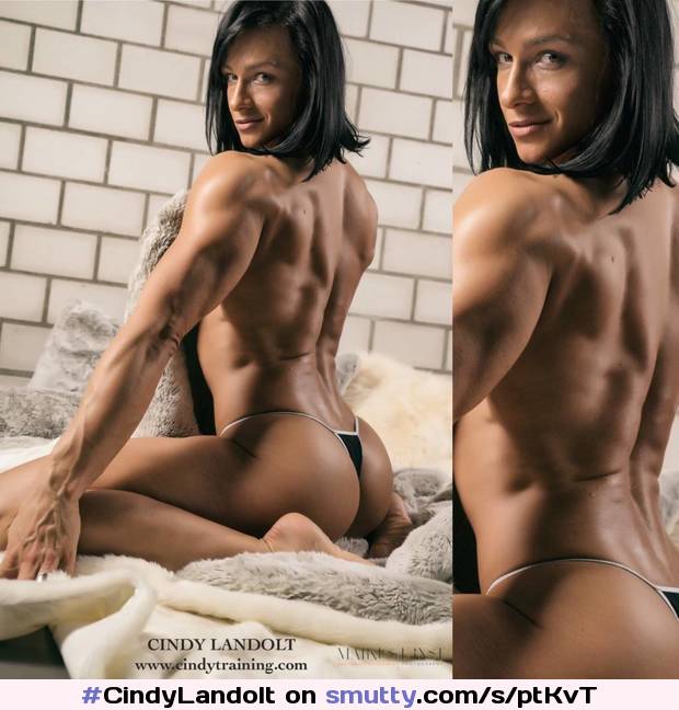 #CindyLandolt #Bodybuilder #fitbody #muscles #thong