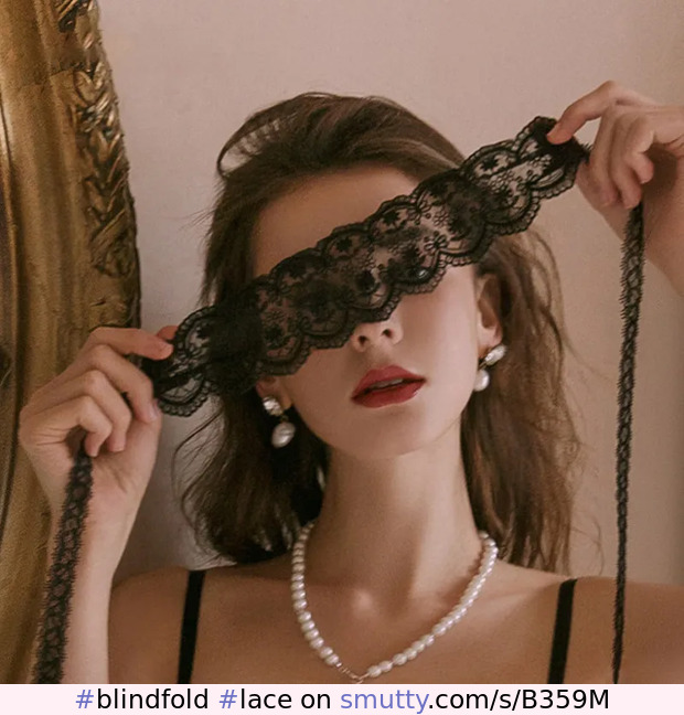 #blindfold #lace