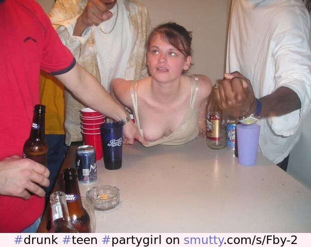 #drunk #teen #partygirl #abuse
