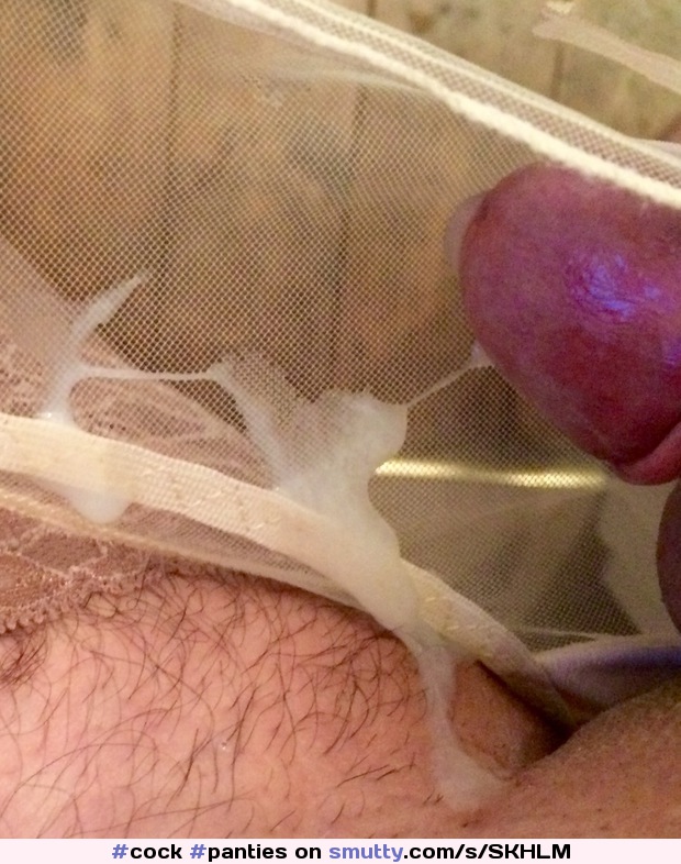 #cock #panties #cockinpanties #cum #cuminpanties #sperm #semen #messy #creamy #ThrobsDailyTreat