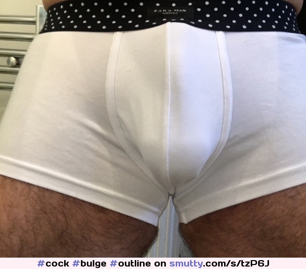 #cock #bulge #outline #semi #semihard #halfhard #newunderwear #ThrobsDailyTreat