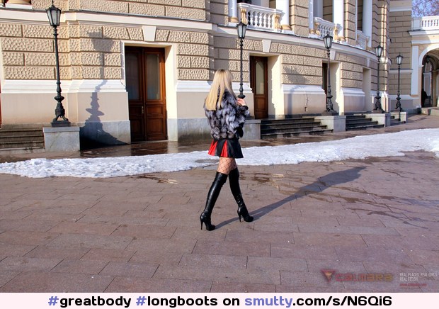 #longboots #highheelboots #longhair #cutegirl #furcoat #stockings #shortskirt #fitbody #greatbody
