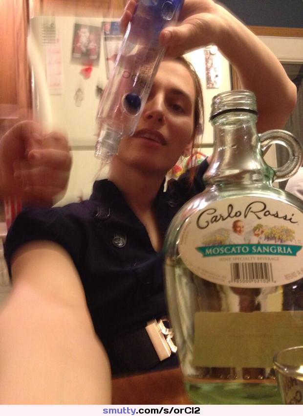 Tgirl Korra Del Rio drank off her booze selfie