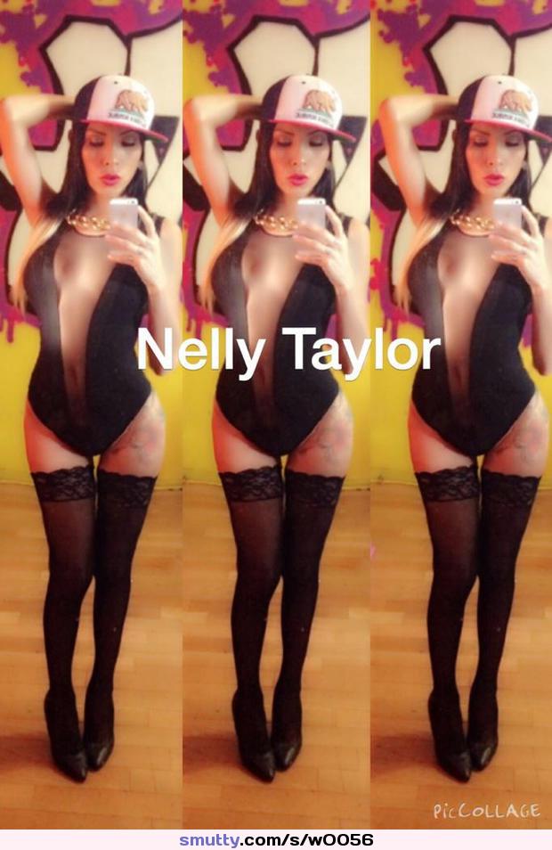 Sexy slutty t-girl Nelly Taylor