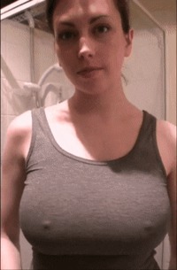 Revealing her awesome tits #bigboobs #bigtits #tits #reveal #awesometits #awesome #titties #ImPussy