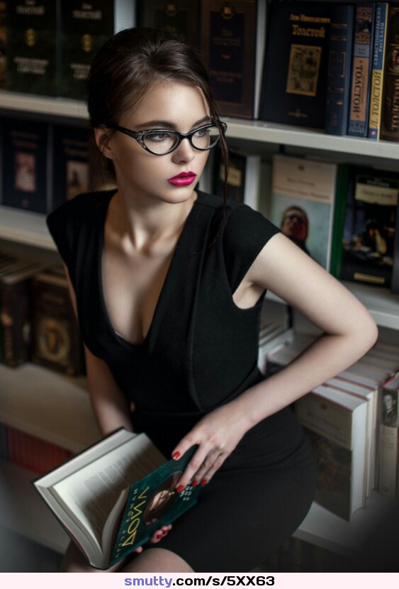 #girl #sexy #hot #petite #lean #glasses #lipstick #redlipstick  #pale #Beautiful #beauty #pretty #gorgeous #sweet #cute #bookstore