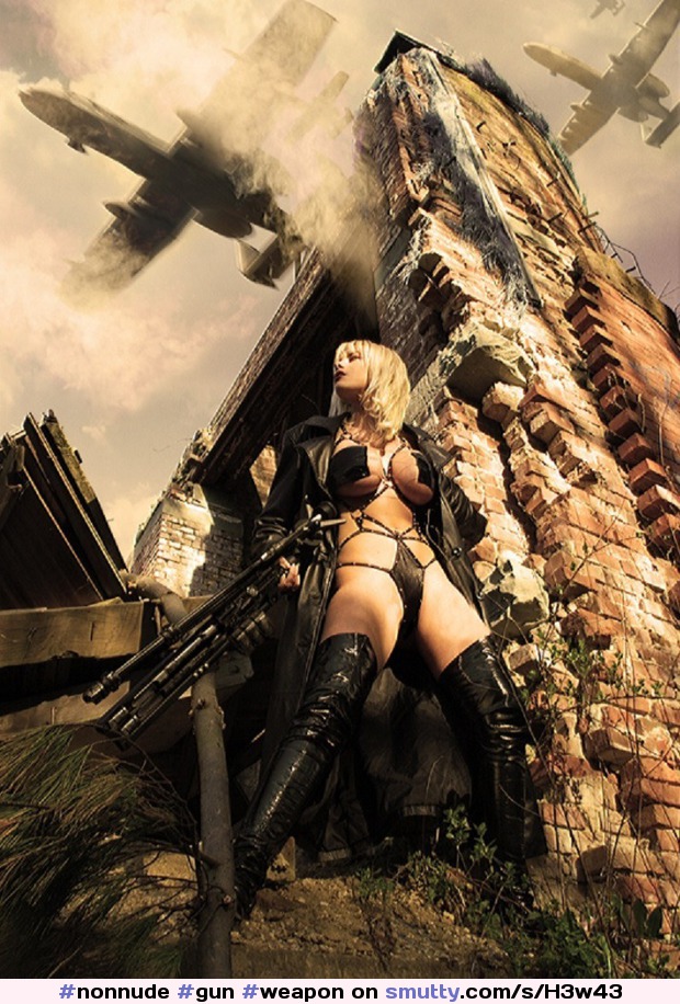 #nonnude#gun#weapon#frombelow#sideface#daylight#Battle#plane#airplane#boobs#breasts#tits#NiceRack#busty#bigboobs#bigbreasts#bigtits