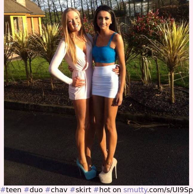 #teen #duo #chav #skirt #hot #sexy #nn