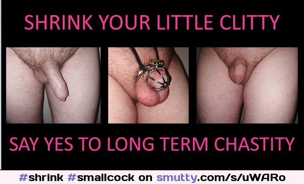 #shrink #smallcock #tinycock #smallpenis #tinypenis #whiteboy #cuckold #BNWO #sissycaption #sissy #cage #caged #peniscage