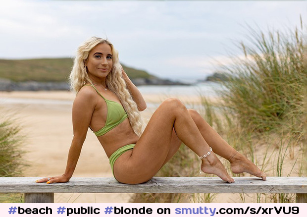#beach #public #blonde #bikini #smalltits #feet #hot #sexy #petite