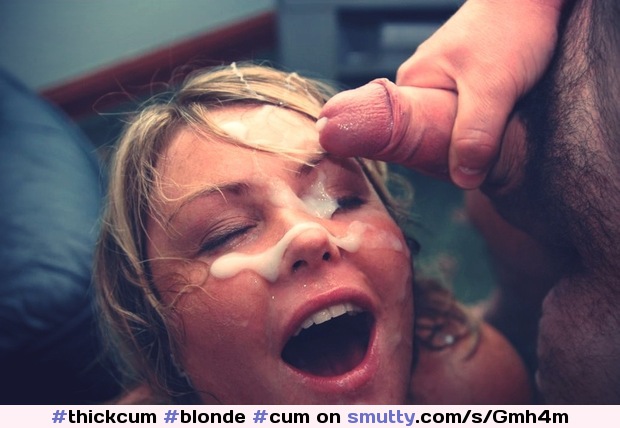 #blonde #cum #cumshot #facial #cumslut #messy #bukkake #AnoxFavCum #cumonforehead #cumonface #thickcum