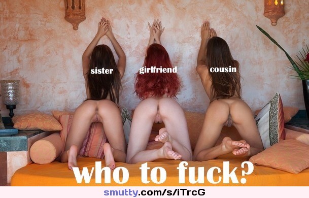 You can only pick one. So choose wisely. Leave your answer!
#ass #threegirls #nude #pussy #redhead #brunette #blonde #sofa
