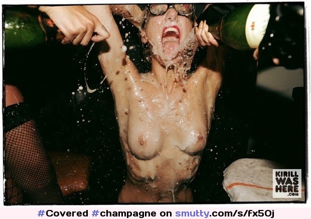 #Champagne #ChampagneFacial #Facial #Bukake #Tits #Titties #Party #PartyGirl #Tongue #TongueOut #OpenMouth #Lust #Hot #Wet #Glasses #Club
