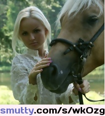 blonde, equestrian, equine, horse Pictures & Videos Smutty.com.