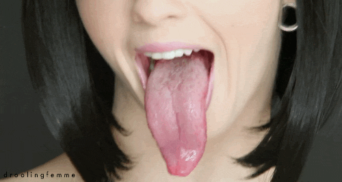 Gif #Tongue #LongTongue #TongueFetish | smutty.com