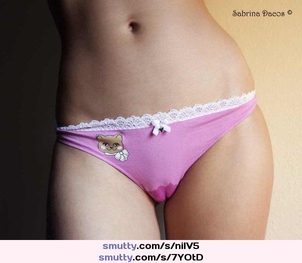 #panties #pee #wet #cameltoe #stomach #pink
