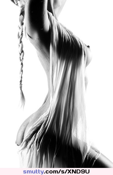 #BlackAndWhite #Wet #ponytail #Blonde #Sideview #asscrack #Sideboob #sidetit #Beautiful #ArtNude #ArtisticNude #nipples #WetClothes