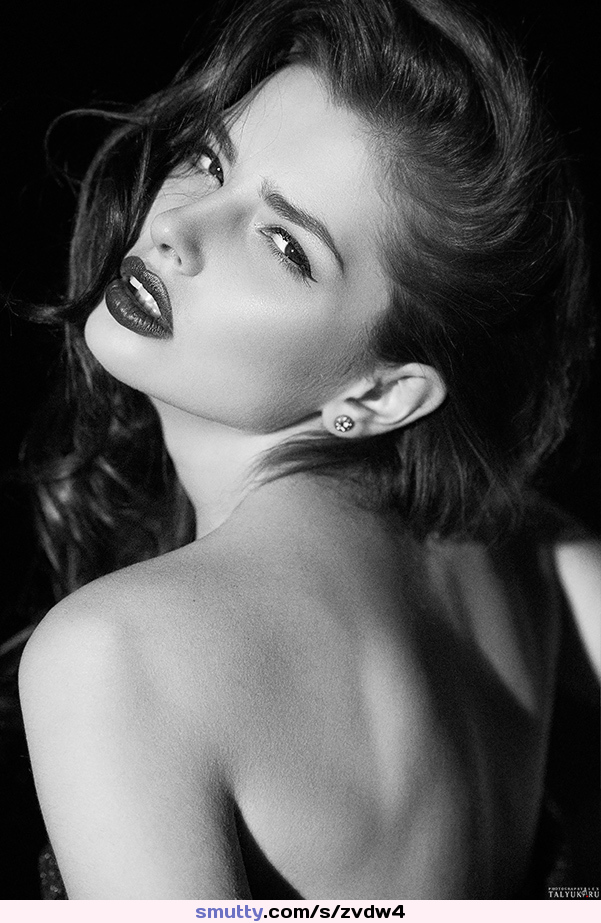 #MariaMalakhov by #AlexanderTalyuka #BlackAndWhite #Beauty #sexy #Seductive #sensual #lips #eyes #nonnude #portrait