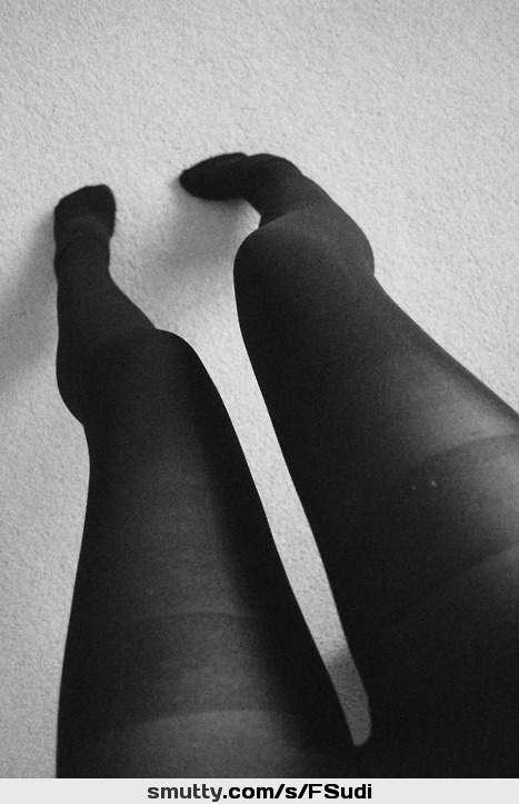 LEGS - PERSPECTIVE FROM ABOVE
#BlackAndWhite #legs #blackstockings #Perspective