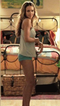 Jessica Alba #undressing #actress #gif