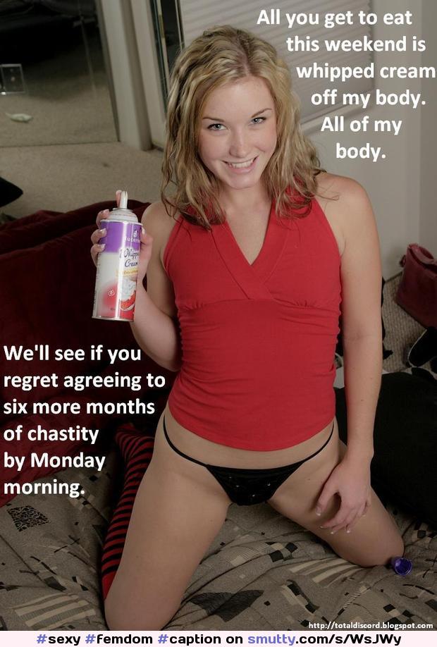 #femdom #caption #chastity #sexy