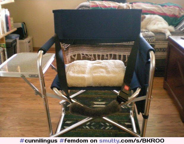 Learning chair - An image by: cunsukr -  More effective than a pussy harness. Gives the woman total control.