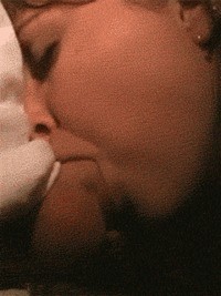 I love sucking you deep. #gif #blowjob #cocksucking #throatfuck #sucking #oral #sex #licking #ballsdeep #lips #tongue #cock