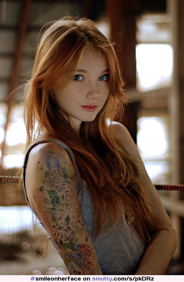#redhead #tattoo #tattooed #smileonherface