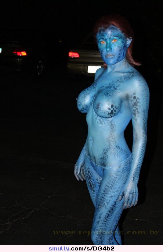 Cosplay Bodypaint Mystique Free Download Nude Photo Gallery
